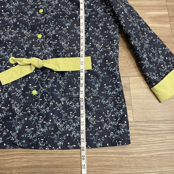 Matilda Jane Brighten the Day Navy Blue Floral Softshell Jacket - Picture 9 of 13